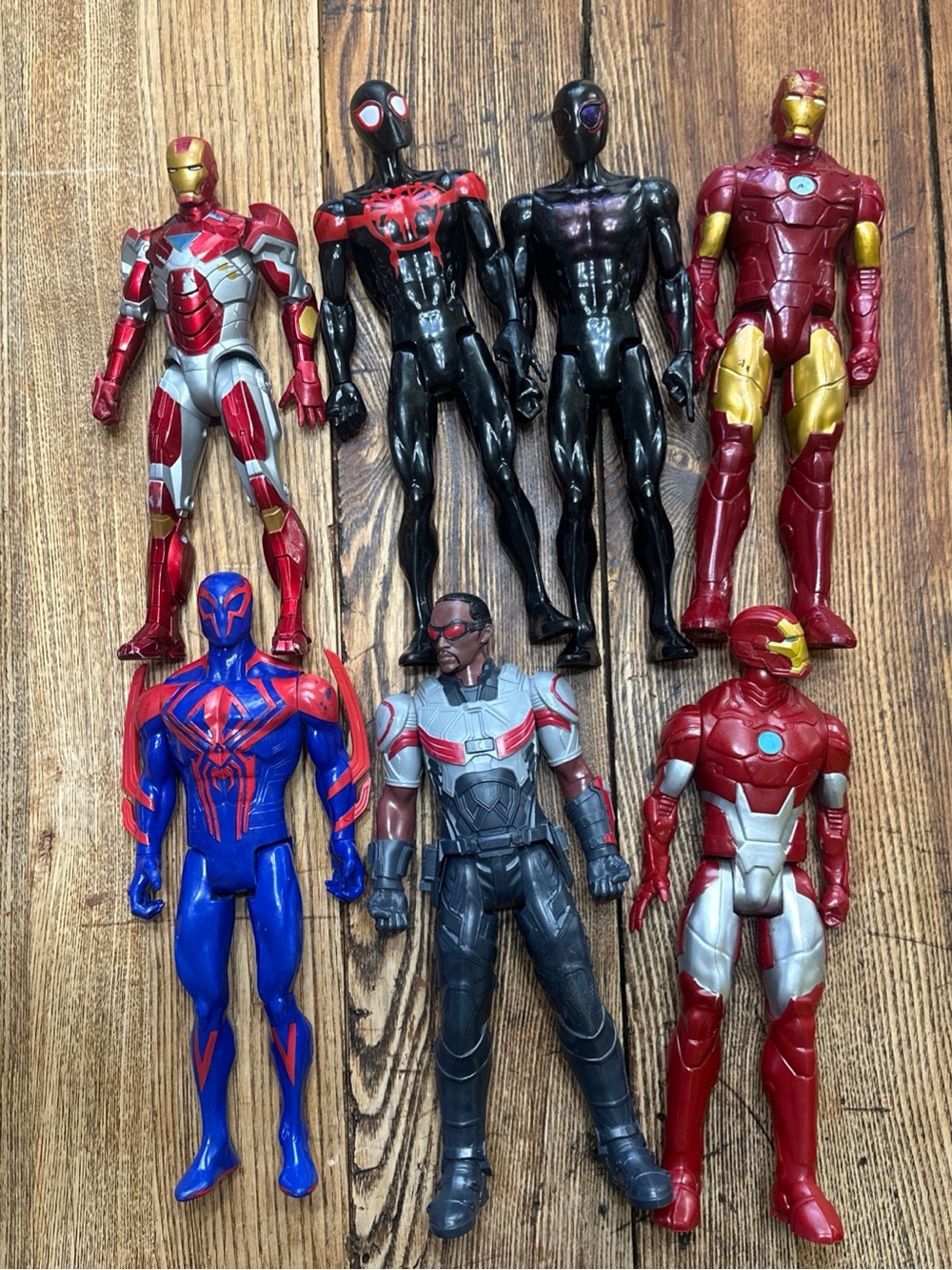 Marvel Action Figures Lot Of 5. Authentic. Spider Man and more